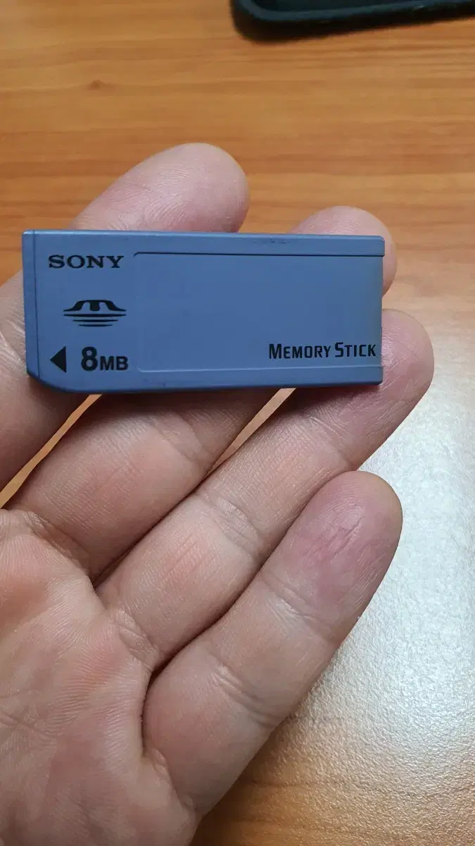 소니 메모리 스틱 8mb 빈티지 디카용